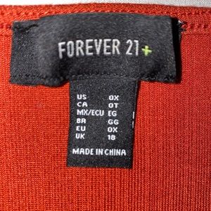 Comfy, cute orange romper.